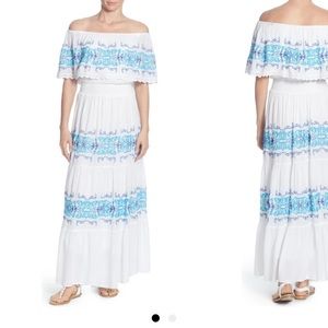 Fiesta off shoulder maxi